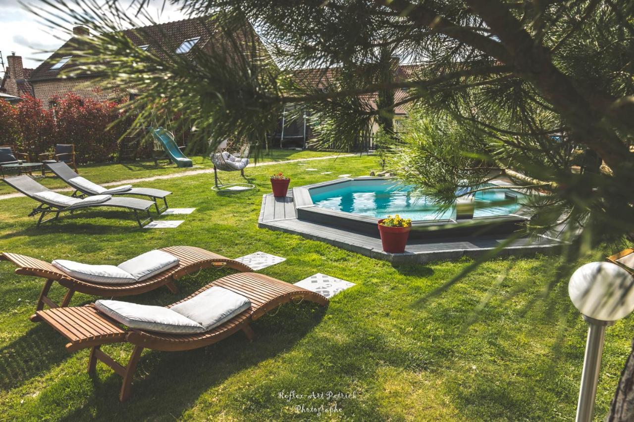 Bed and Breakfast Au Domaine Fresnois Fresnes-lès-Montauban Exterior foto